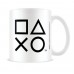 Чашка Playstation Logo Mug (Paladone, черно-белый), 96668, Разное